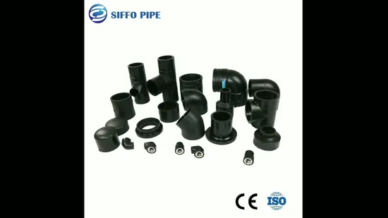 Manufacturer Tee/Pipe Elbow/Flange HDPE Pipe Fitting with Butt Fusion Welding/Electrofusion for Irrigation/Water Supply/Mining