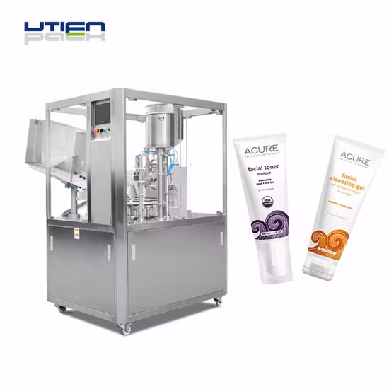 チューブ入り美容スキンケア製品パッケージ充填シール機