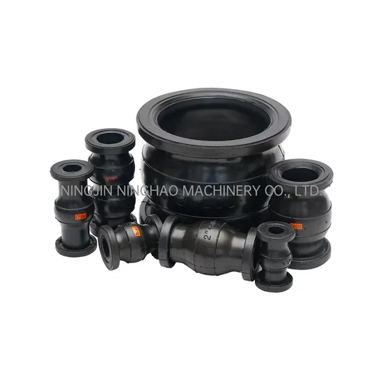 EPDM/NBR フランジ付きシングルボールフレキシブルラバージョイント